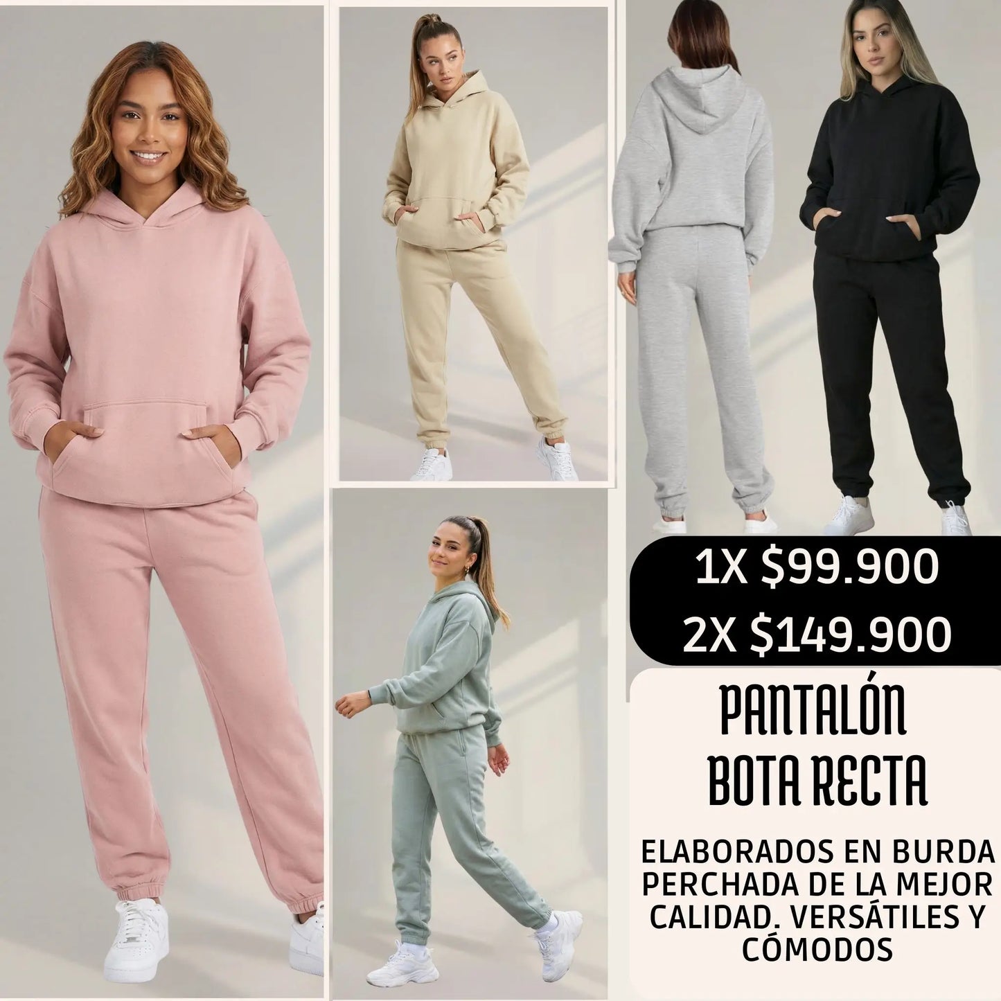 Conjunto Jogger + Chompa: Estilo, confort y actitud en un solo look