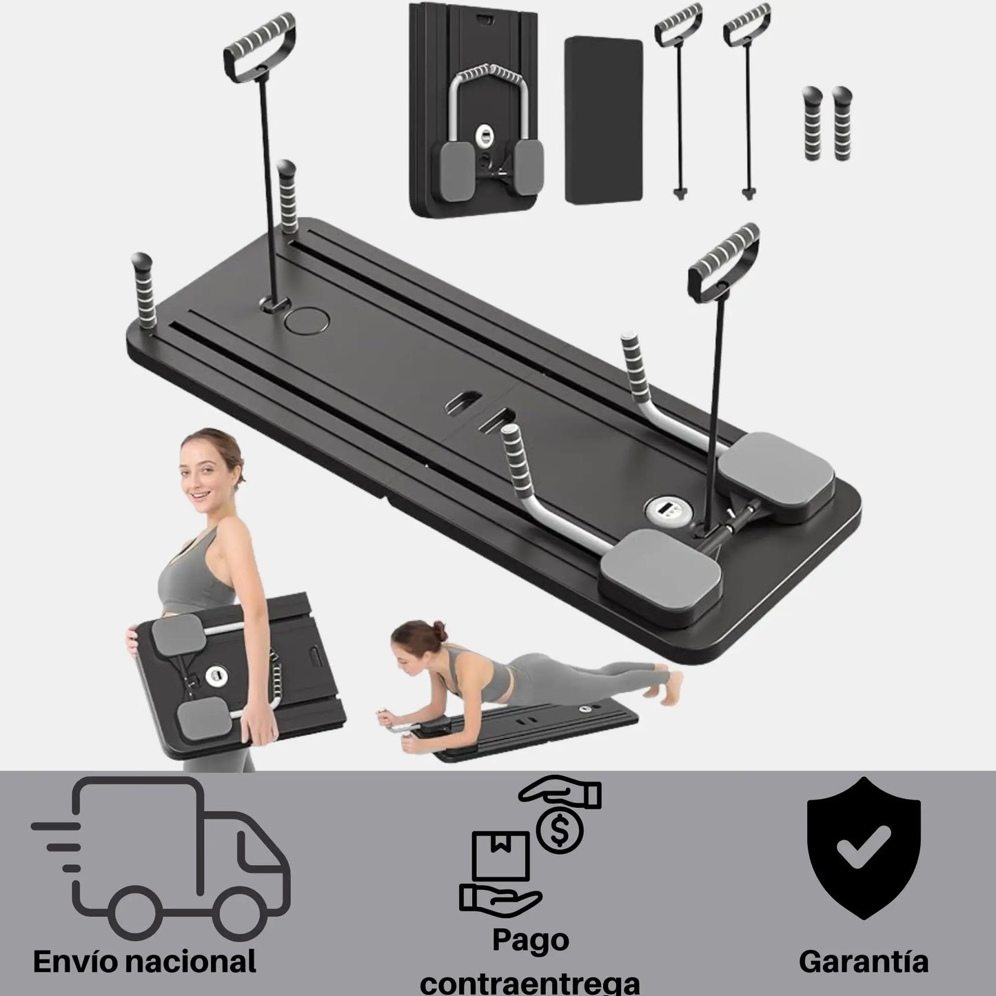 Tabla de Pilates Multifuncional para Entrenar en Casa