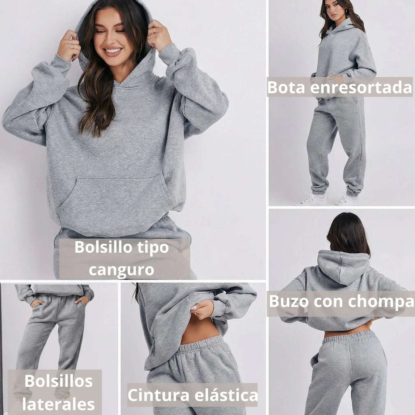 Conjunto Jogger + Chompa: Estilo, confort y actitud en un solo look