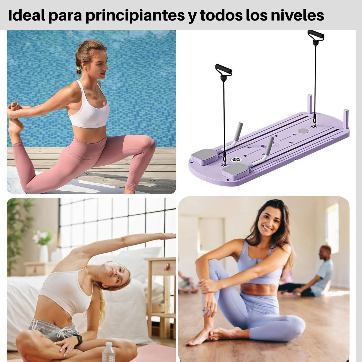 Tabla de Pilates Multifuncional para Entrenar en Casa