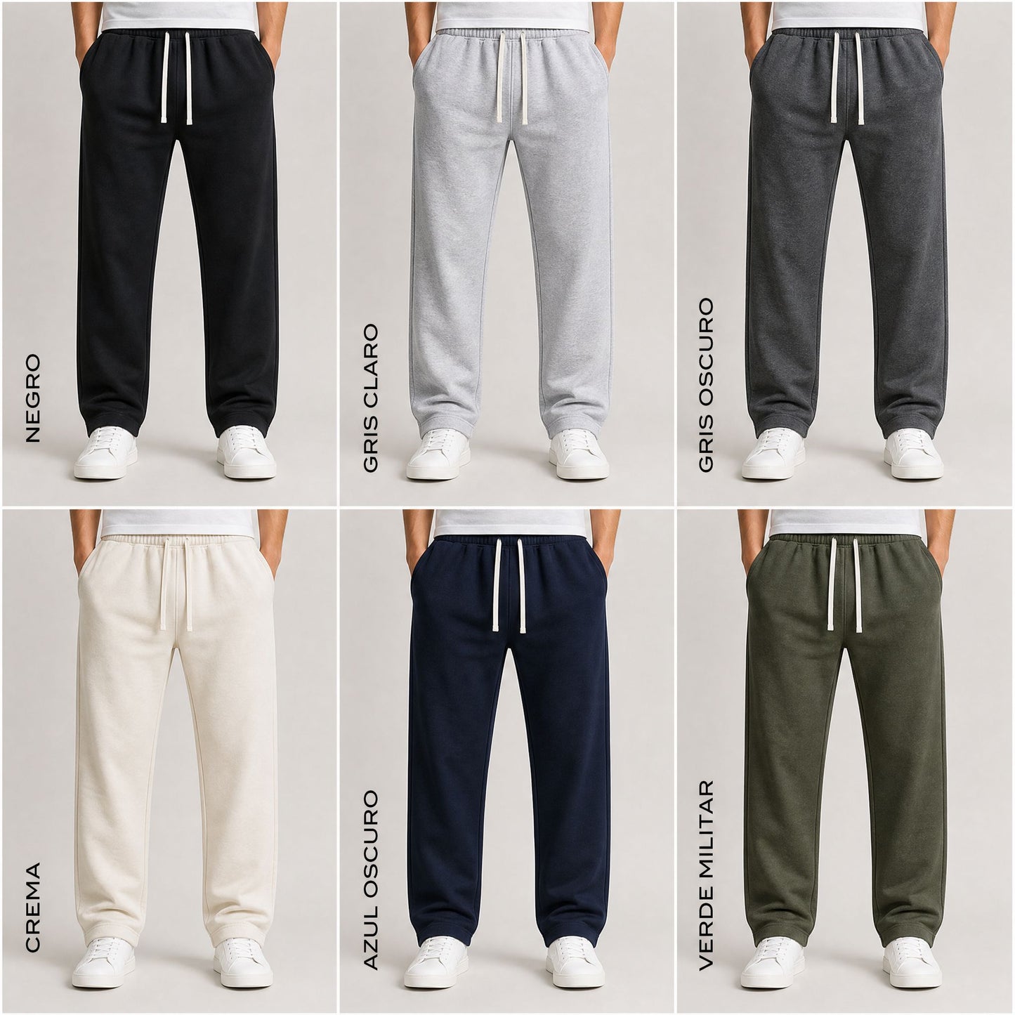 Jogger bota recta para hombre