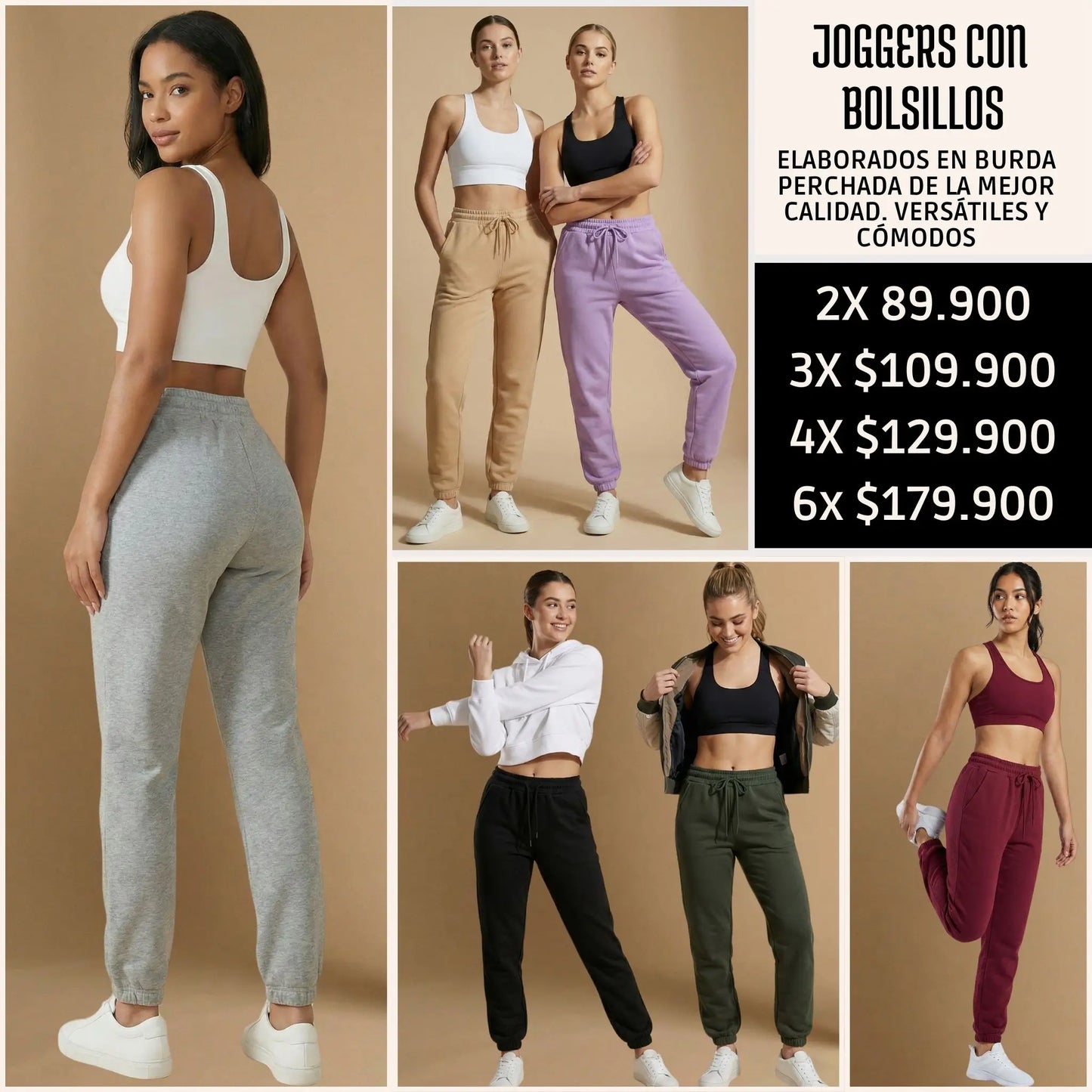 Jogger con bolsillos: Comodidad y estilo que te acompañan