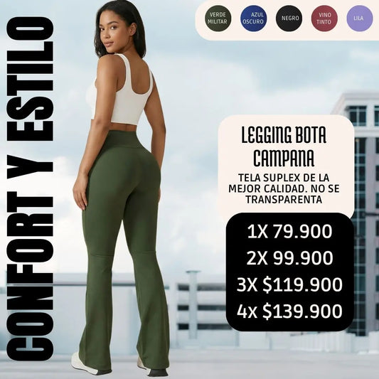 Leggins Acampanados – Comodidad, estilo y confianza