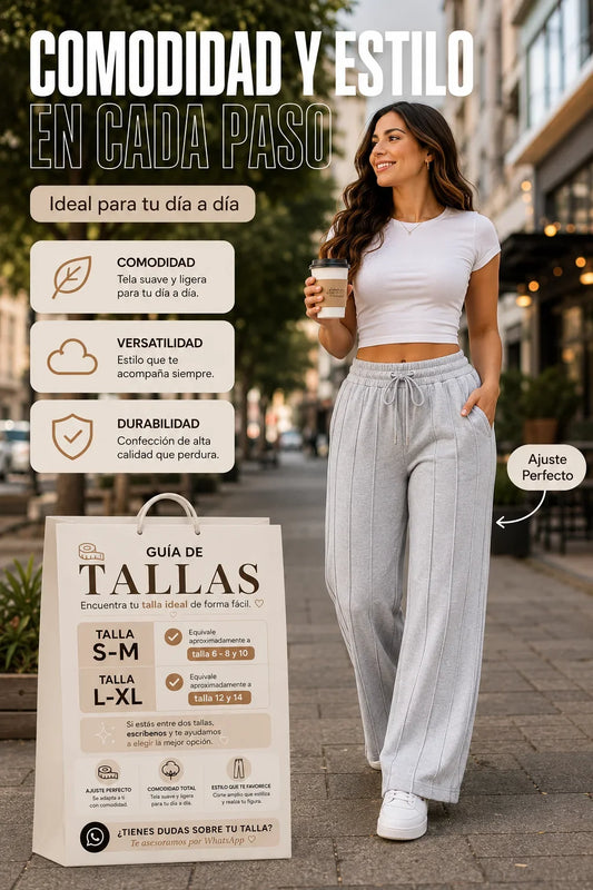 Pantalón 3 líneas
